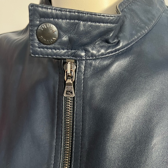 PRADA Smooth Leather Jacket - Picture 9 of 17